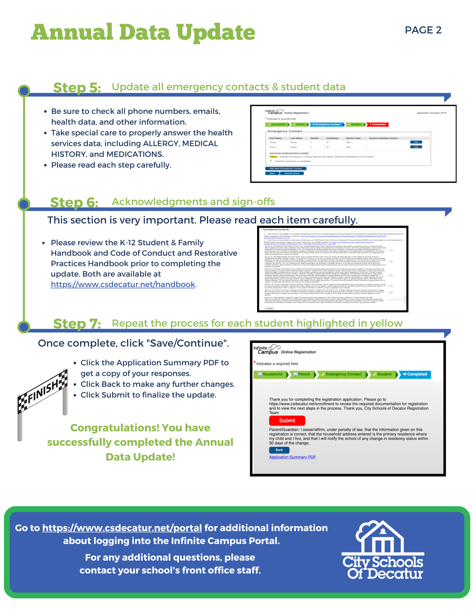 The second page of the ADU instructions, available elsewhere on this page as a downloadable PDF